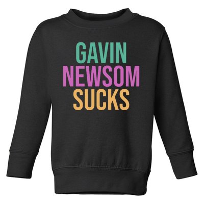 Gavin Newsom Sucks Toddler Sweatshirt