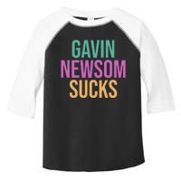 Gavin Newsom Sucks Toddler Fine Jersey T-Shirt