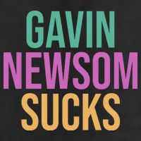 Gavin Newsom Sucks Golf Towel