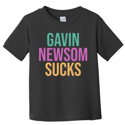 Gavin Newsom Sucks Toddler T-Shirt