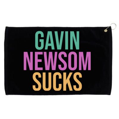 Gavin Newsom Sucks Grommeted Golf Towel