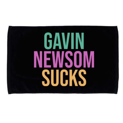 Gavin Newsom Sucks Microfiber Hand Towel