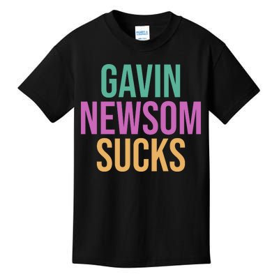 Gavin Newsom Sucks Kids T-Shirt