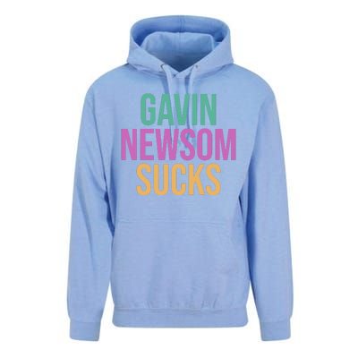 Gavin Newsom Sucks Unisex Surf Hoodie