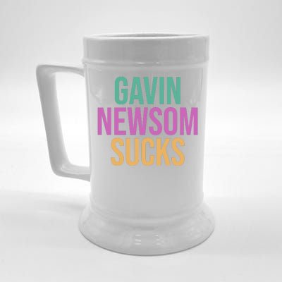 Gavin Newsom Sucks Beer Stein