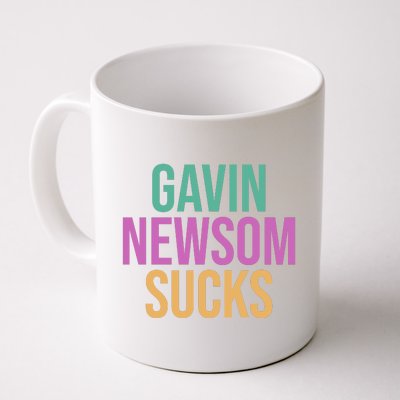 Gavin Newsom Sucks Coffee Mug