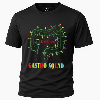 Gastro Nurse Squad Funny Christmas Lights Gastroenterologist Performance Shirt