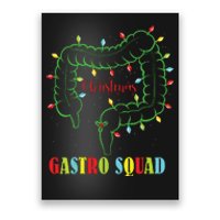 Gastro Nurse Squad Funny Christmas Lights Gastroenterologist Poster