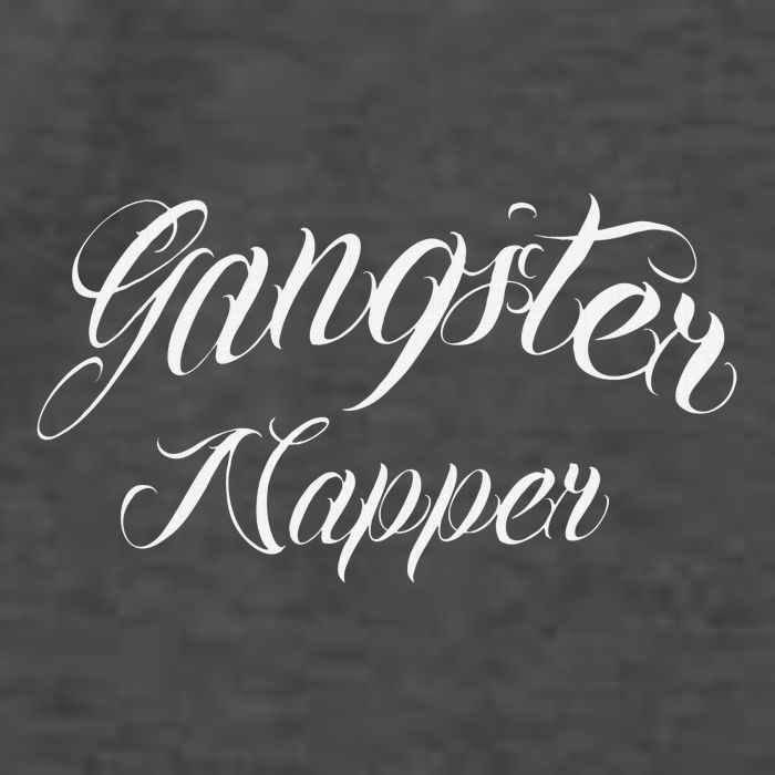 Gangster Napper Sleeping Sllep Baby Children Vector Backpack