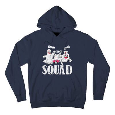 Ghost Nurse Squad Lazy Halloween Costume Funny Boo Ghoul RN Tall Hoodie