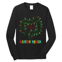 Gastro Nurse Squad Funny Christmas Lights Gastroenterologist  Long Sleeve Shirt