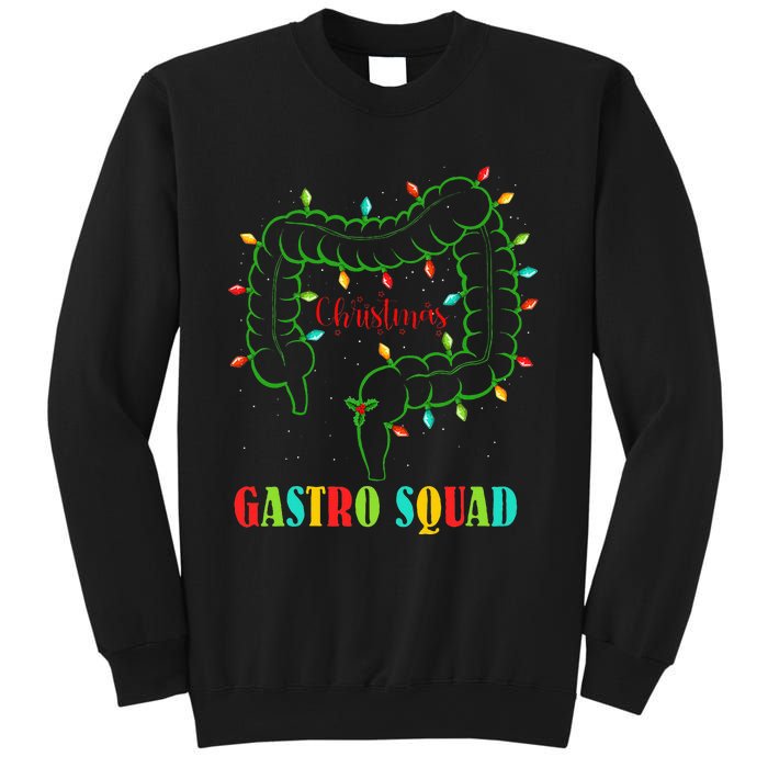 Gastro Nurse Squad Funny Christmas Lights Gastroenterologist  Sweatshirt