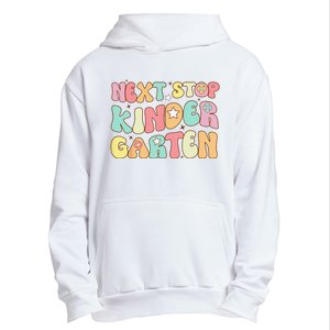 Groovy Next Stop Kindergarten Preschool Graduation  Urban Pullover Hoodie