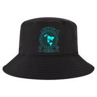 Gleasons New Standard Map Of The World Flat Earth Cool Comfort Performance Bucket Hat