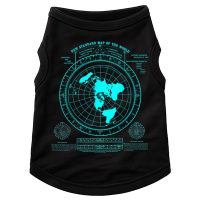 Gleasons New Standard Map Of The World Flat Earth Doggie Tank