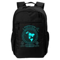 Gleasons New Standard Map Of The World Flat Earth Backpack