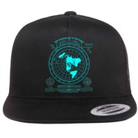 Gleasons New Standard Map Of The World Flat Earth Flat Bill Trucker Hat
