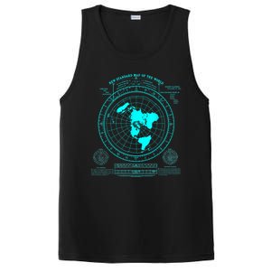 Gleasons New Standard Map Of The World Flat Earth PosiCharge Competitor Tank