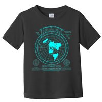 Gleasons New Standard Map Of The World Flat Earth Toddler T-Shirt