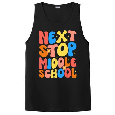 Groovy Next Stop Middle School Elementary School Graduation PosiCharge Competitor Tank