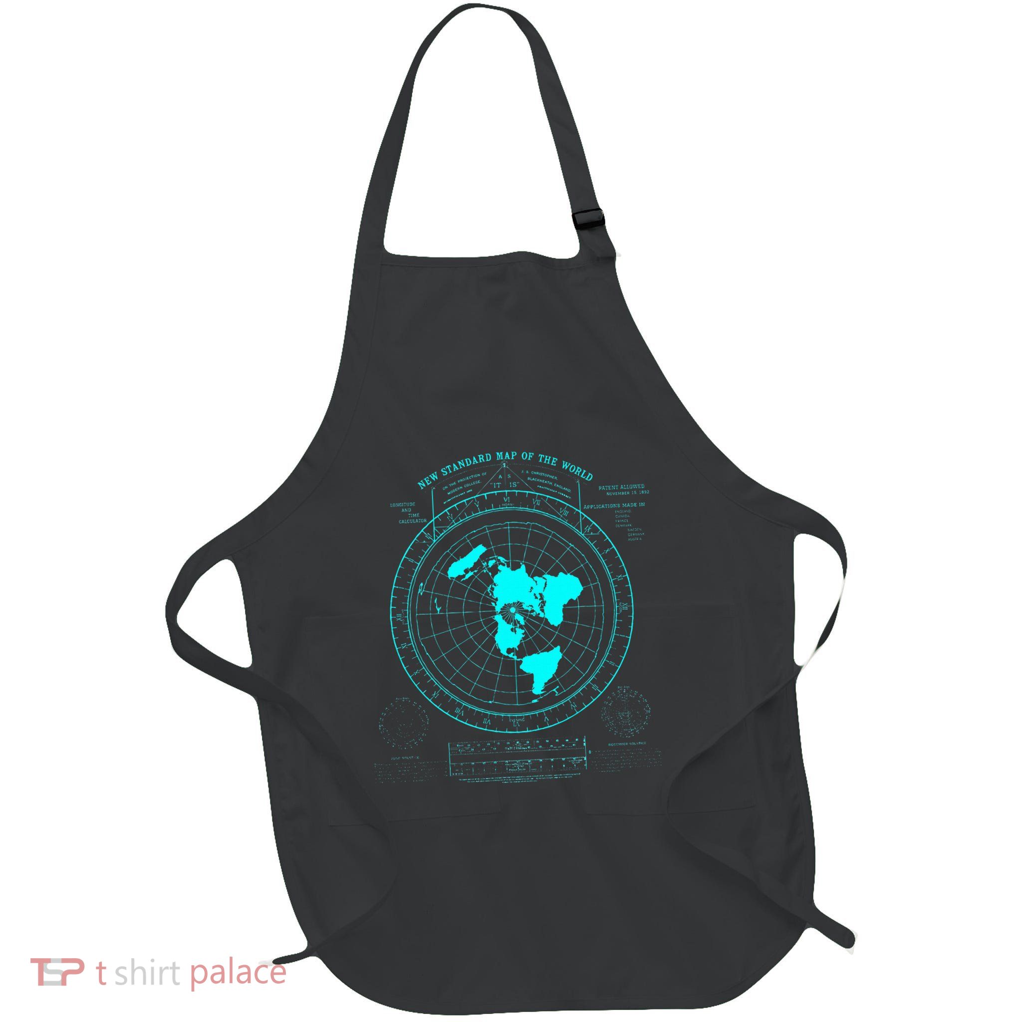 GleasonS New Standard Map Of The World Flat Earth Apron