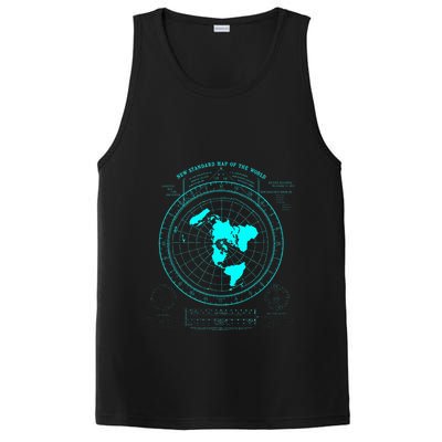 GleasonS New Standard Map Of The World Flat Earth PosiCharge Competitor Tank