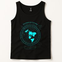 GleasonS New Standard Map Of The World Flat Earth Tank Top