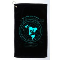 GleasonS New Standard Map Of The World Flat Earth Golf Towel