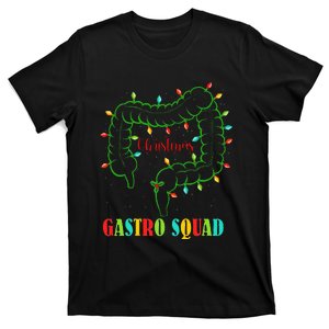 Gastro Nurse Squad Funny Christmas Lights Gastroenterologist T-Shirt