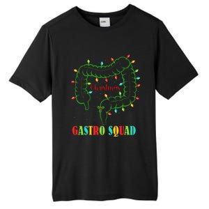 Gastro Nurse Squad Funny Christmas Lights Gastroenterologist Tall Fusion ChromaSoft Performance T-Shirt