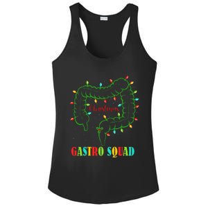 Gastro Nurse Squad Funny Christmas Lights Gastroenterologist Ladies PosiCharge Competitor Racerback Tank