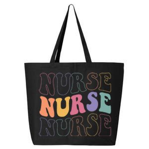 Groovy Nurse  School Nurse RN ICU ER Pediatric 25L Jumbo Tote