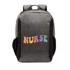 Groovy Nurse  School Nurse RN ICU ER Pediatric Vector Backpack