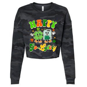 Gi Nurse St PatrickS Day Gastroenterologist Happy Golytely Cropped Pullover Crew