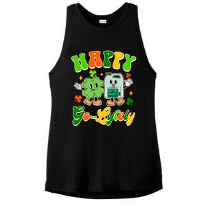 Gi Nurse St PatrickS Day Gastroenterologist Happy Golytely Ladies PosiCharge Tri-Blend Wicking Tank