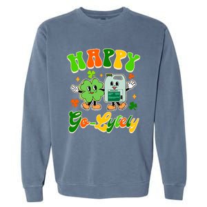 Gi Nurse St PatrickS Day Gastroenterologist Happy Golytely Garment-Dyed Sweatshirt