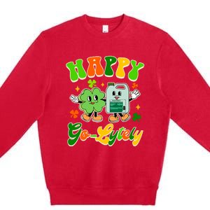 Gi Nurse St PatrickS Day Gastroenterologist Happy Golytely Premium Crewneck Sweatshirt