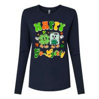 Gi Nurse St PatrickS Day Gastroenterologist Happy Golytely Womens Cotton Relaxed Long Sleeve T-Shirt