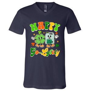 Gi Nurse St PatrickS Day Gastroenterologist Happy Golytely V-Neck T-Shirt