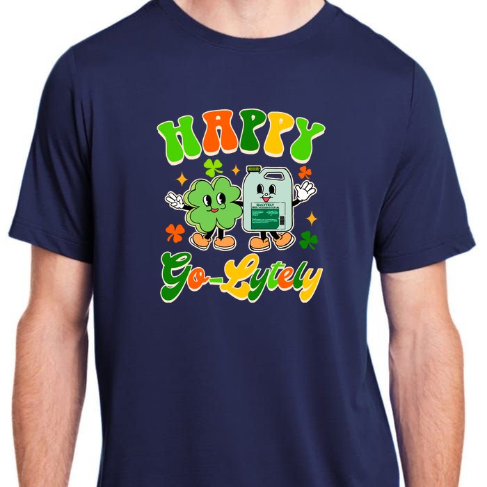 Gi Nurse St PatrickS Day Gastroenterologist Happy Golytely Adult ChromaSoft Performance T-Shirt