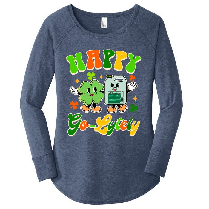 Gi Nurse St PatrickS Day Gastroenterologist Happy Golytely Women's Perfect Tri Tunic Long Sleeve Shirt