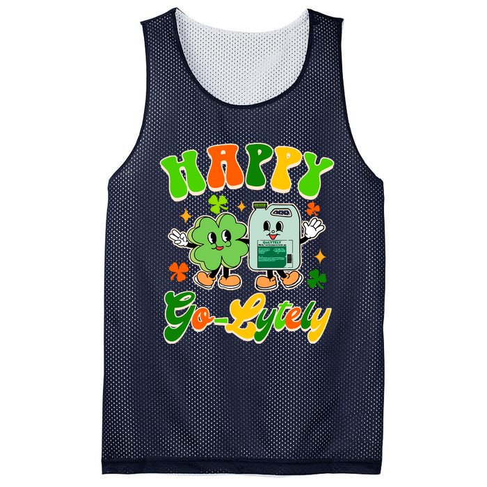 Gi Nurse St PatrickS Day Gastroenterologist Happy Golytely Mesh Reversible Basketball Jersey Tank