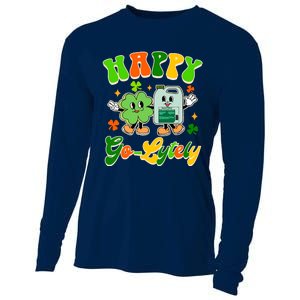 Gi Nurse St PatrickS Day Gastroenterologist Happy Golytely Cooling Performance Long Sleeve Crew