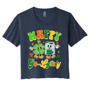 Gi Nurse St PatrickS Day Gastroenterologist Happy Golytely Women's Crop Top Tee