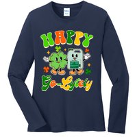 Gi Nurse St PatrickS Day Gastroenterologist Happy Golytely Ladies Long Sleeve Shirt