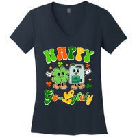 Gi Nurse St PatrickS Day Gastroenterologist Happy Golytely Women's V-Neck T-Shirt