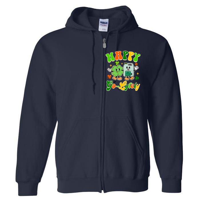 Gi Nurse St PatrickS Day Gastroenterologist Happy Golytely Full Zip Hoodie