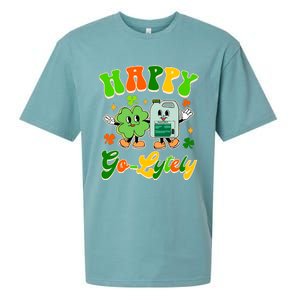 Gi Nurse St PatrickS Day Gastroenterologist Happy Golytely Sueded Cloud Jersey T-Shirt