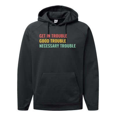 Good Necessary Trouble Performance Fleece Hoodie