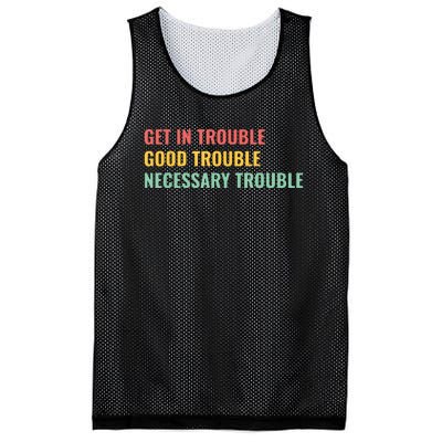 Good Necessary Trouble Mesh Reversible Basketball Jersey Tank